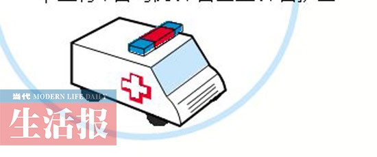深夜醫(yī)院急救車(chē)執(zhí)行任務(wù) 4小時(shí)急救路上救3人(圖)