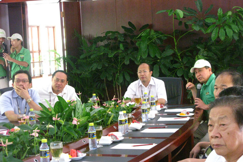 海南省副省長(zhǎng)李秀領(lǐng)一行到保亭調(diào)研