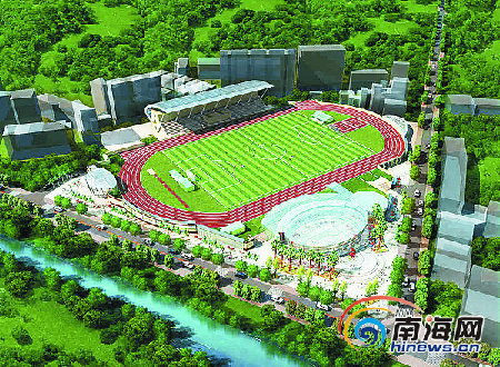 海口椰樹門廣場將徹底改造 恢復足球場建設
