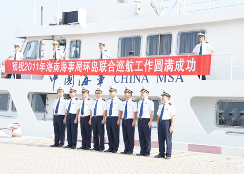海南各海事局開(kāi)展環(huán)島聯(lián)合巡航確保水上交通安全