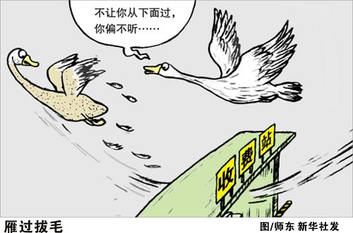 曾被曝光的四個(gè)收費(fèi)站