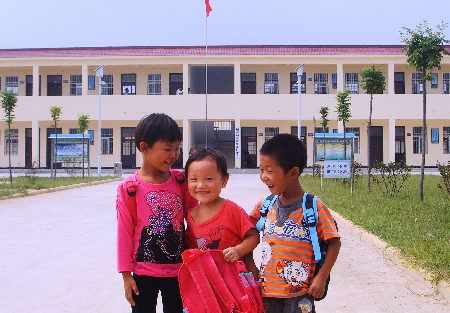 移民學生開始新學期的第一堂課