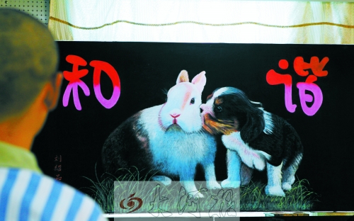 一幅畫戳中網友淚點