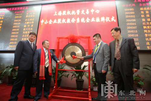 黑龍江首家新能源企業(yè)在Q板掛牌上市 資產(chǎn)總額4500萬元