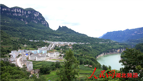 建始：移民新鎮風光美如畫