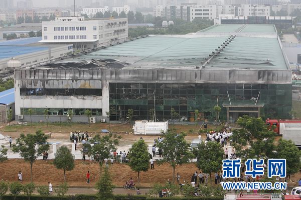 武漢“7·12”火災(zāi)死亡人數(shù)增至14人（圖）