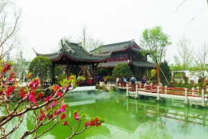 北京園博園揭開神秘面紗 試運(yùn)營每日迎2萬游客