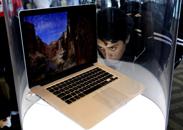 世界最薄!蘋(píng)果新筆記本電腦今在日銷售（圖）