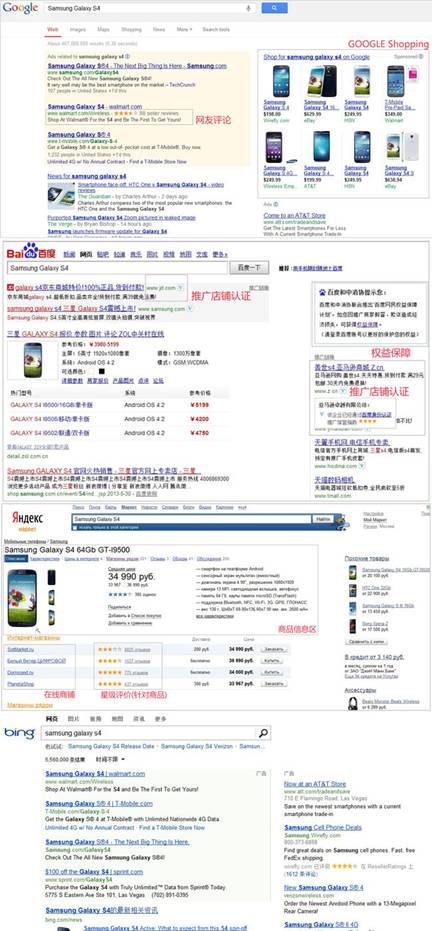 谷歌組合拳發力購物領域 下一步將山寨百度？