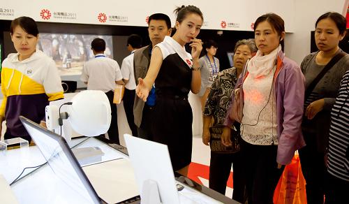 臺灣領先科技展品亮相東博會