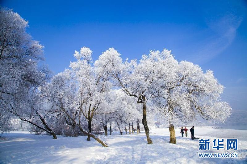 吉林：霧凇引客來