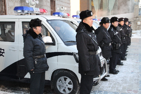 長春市公安局287輛巡防車用上4G網 可實時回傳監控信息