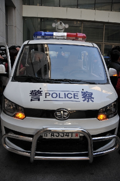 長春市公安局287輛巡防車用上4G網 可實時回傳監控信息