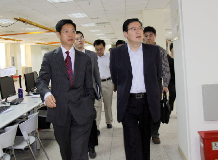 周謙調研西門子電站力促智能電網集群發展