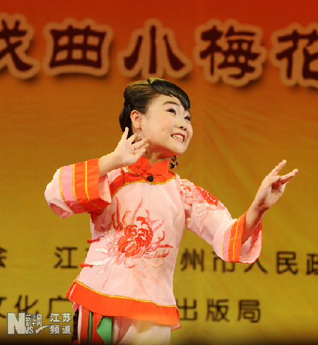 90余朵“小梅花”綻放江蘇泰州