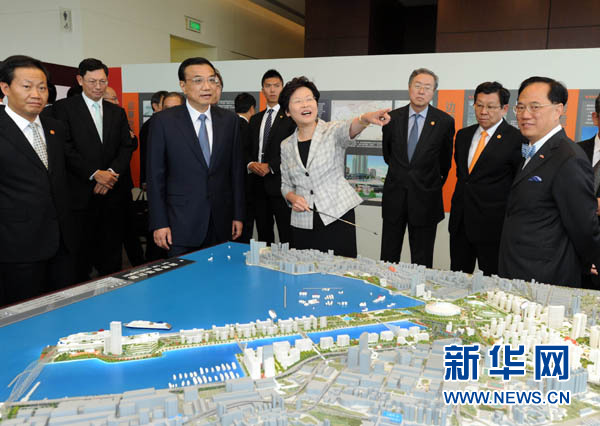 李克強：香港有條件進一步提升在全球及亞洲的金融中心地位