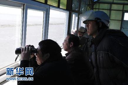 十萬(wàn)遷徙候鳥(niǎo)鴨綠江口濕地“加油”