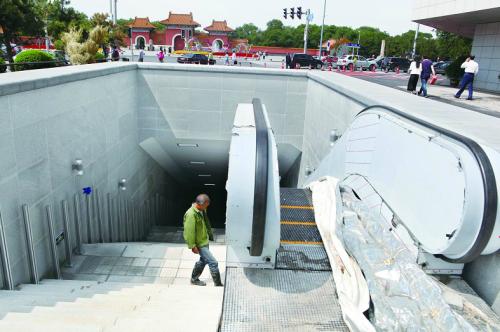 沈陽北陵地下通道下月開通 使用LED照明(圖)