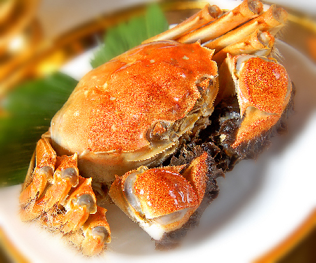 沈陽盛貿飯店推出秋季稻田蟹禮