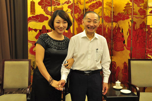 沈陽師范大學(xué)肖迪教授赴京參加紀念梅蘭芳誕辰120周年全球巡演活動啟動儀式