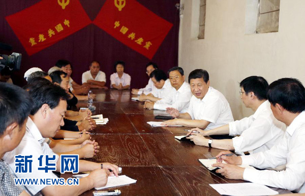 面向未來的趕考習近平總書記指導河北省黨的群眾路線教育實踐活動回訪記