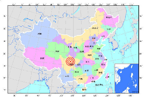 汶川接連發生兩次地震 最大震級4.0級