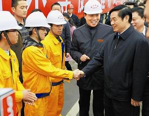 劉奇葆:加大力度 加快進度 奮力推進四川鐵路建設