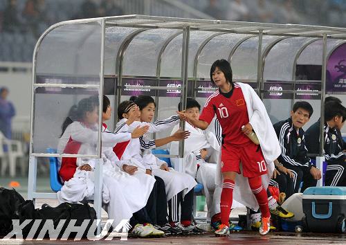 奧運會女足亞洲區(qū)預(yù)選賽：中國隊不敵日本隊