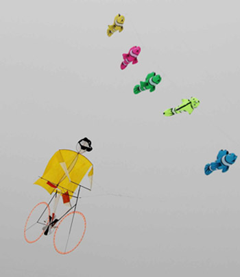 第30屆濰坊國際風箏會開幕 海內外風箏高手雪上競賽