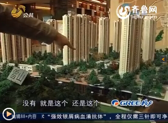 濟南鳳棲第小區開發商私改規劃 綠地變成垃圾場