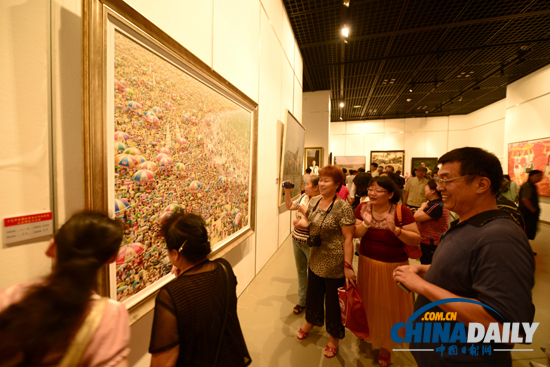 “十藝節(jié)全國優(yōu)秀美術作品展覽山東預選作品展暨山東省重大歷史題材美術創(chuàng)作工程作品展覽”開幕