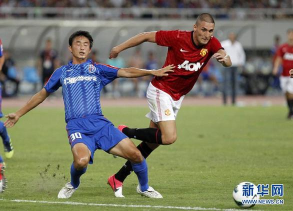 中英友誼賽：曼聯(lián)勝申花