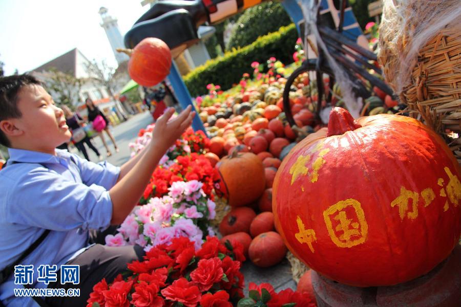 上海:15萬真南瓜打造歡樂萬圣南瓜節(jié)
