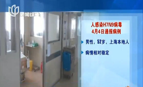 上海再現感染H7N9病毒病例 發病率與活禽交易有關
