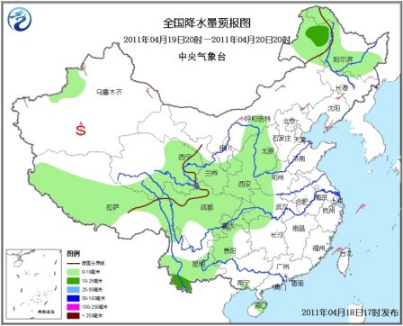 中國中東部20日起再迎冷空氣 局地降溫8~10℃