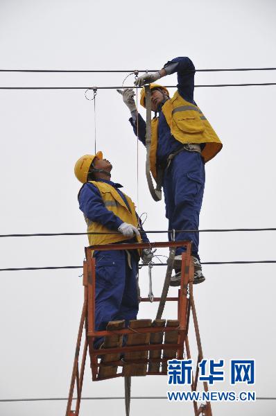 京滬高鐵北京區段進行最后的精細調試