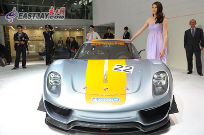 上海車展豪車薈萃 天價車銷售火爆