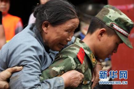 貴州發生嚴重暴雨洪澇災情