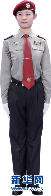 全國保安將換著新式服裝和統(tǒng)一標志(組圖)
