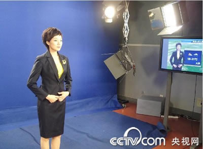 盤點美艷的天氣預報女主播 組圖