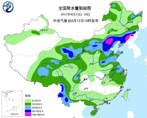 北京下午將迎來今夏最長紀錄降雨 或持續至明晚