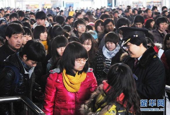 2012鐵路春運今日結束 共發送旅客超2.35億人次