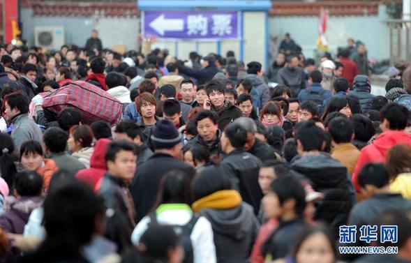 2012鐵路春運今日結束 共發送旅客超2.35億人次