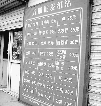 殯葬改革落實情況調查：政府定價雷聲大雨點小