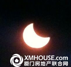 日環(huán)食壯觀景象