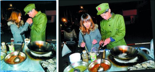 年輕情侶創(chuàng)意秀愛(ài)情: “裸”物質(zhì) 幸福可以很簡(jiǎn)單