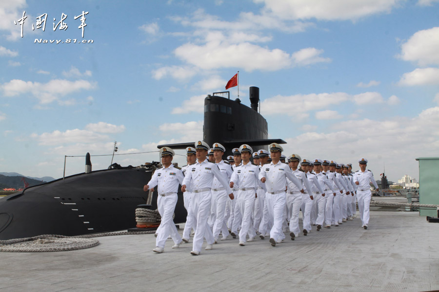 中國海軍新型潛艇內部照曝光（組圖）