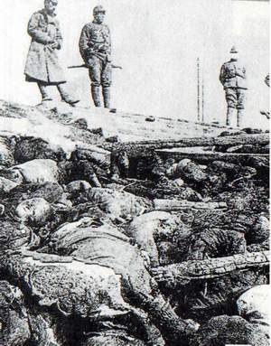 燭光紀念南京大屠殺75周年 老照片記錄日本獸性