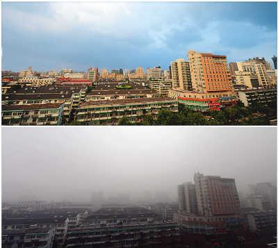 PM2.5指數瀕臨爆表 十面“霾”伏咋就這么“毒”