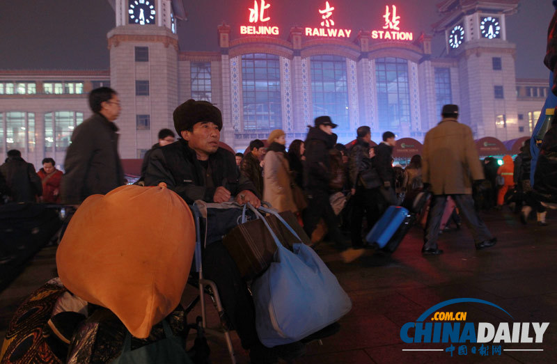 直擊全國各地春運表情